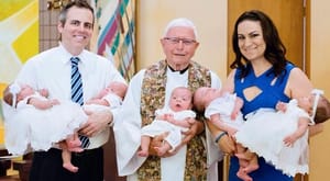 Abortusz helyett Isten védelmét választották ötösikrekkel: mindegyik egészségesen született meg