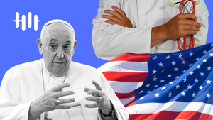 Amerikaiak az orvosi dolgozók vallásszabadságáról, Ferenc pápa a háborúról