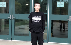 Pólóval állt ki meggyőződése mellett: az iskolának nem tetszett