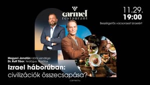 Jótékonysági vacsoraestet tartanak ma este Izraelért a Carmel étteremben