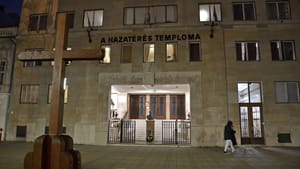 Antiszemita propaganda a magyar Hamasz nagytemplomában