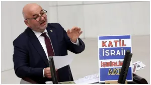 Átkot mondott Izraelre, majd összeesett egy képviselő a török parlamentben