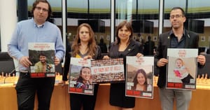 A gázában fogvatartott túszokért sakkozott Polgár Judit a berlini parlamentben