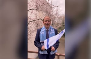 "Gyere és szurkolj velünk"-magyarul üzent a nézőknek az izraeli nagykövet