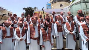 Videó: a túszok szabadon bocsátásáról énekelt a jeruzsálemi Lévita Kórus