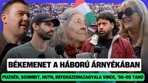 Békemenet vagy belső háború? - Schmidt Mária, Puzsér Róbert, Vince, Huth Gergely és egy '56-os tanú